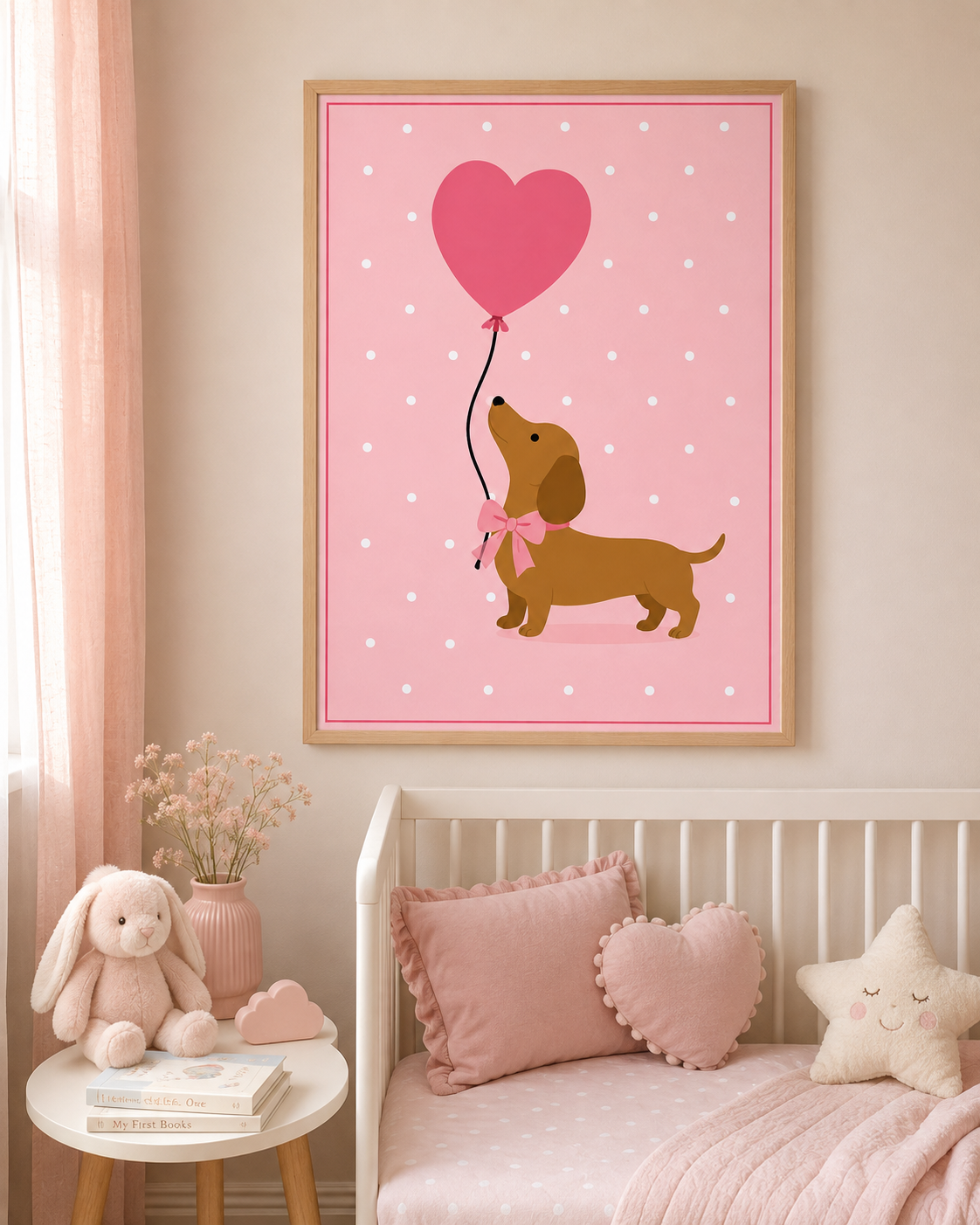 Sausage Balloon Print