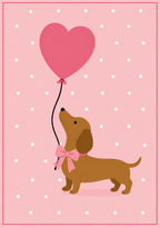 Sausage Balloon Print