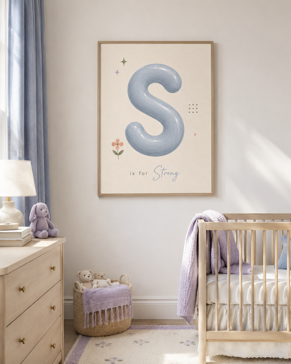 S is for Strong Print