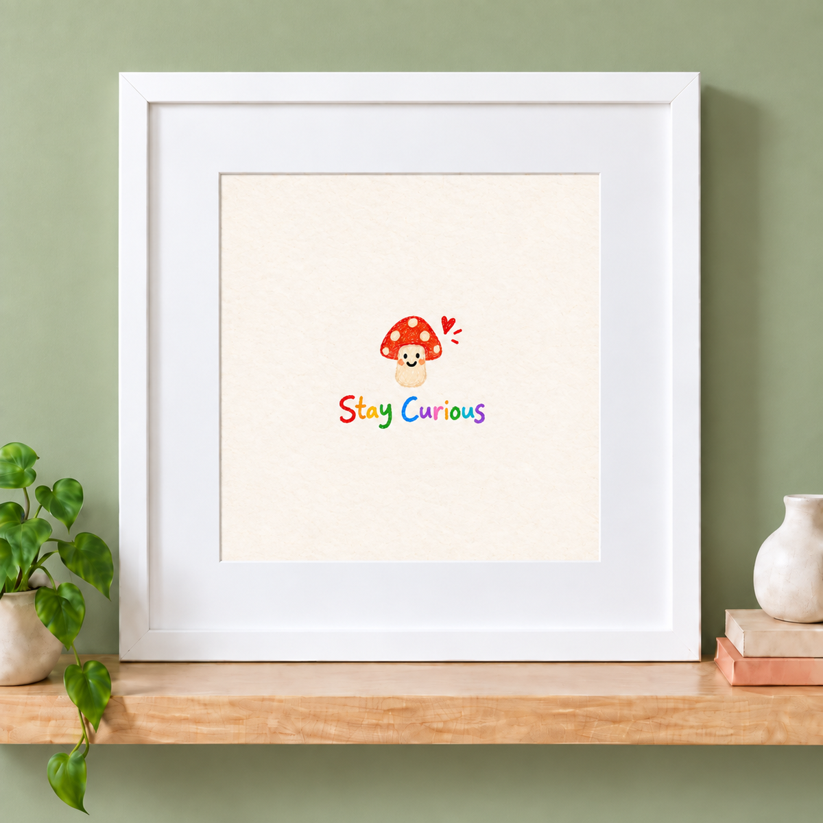 Stay Curious Print