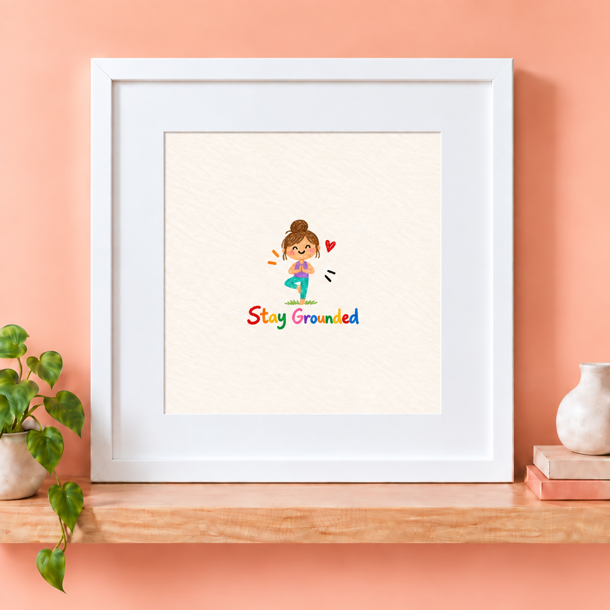 Stay Grounded Print