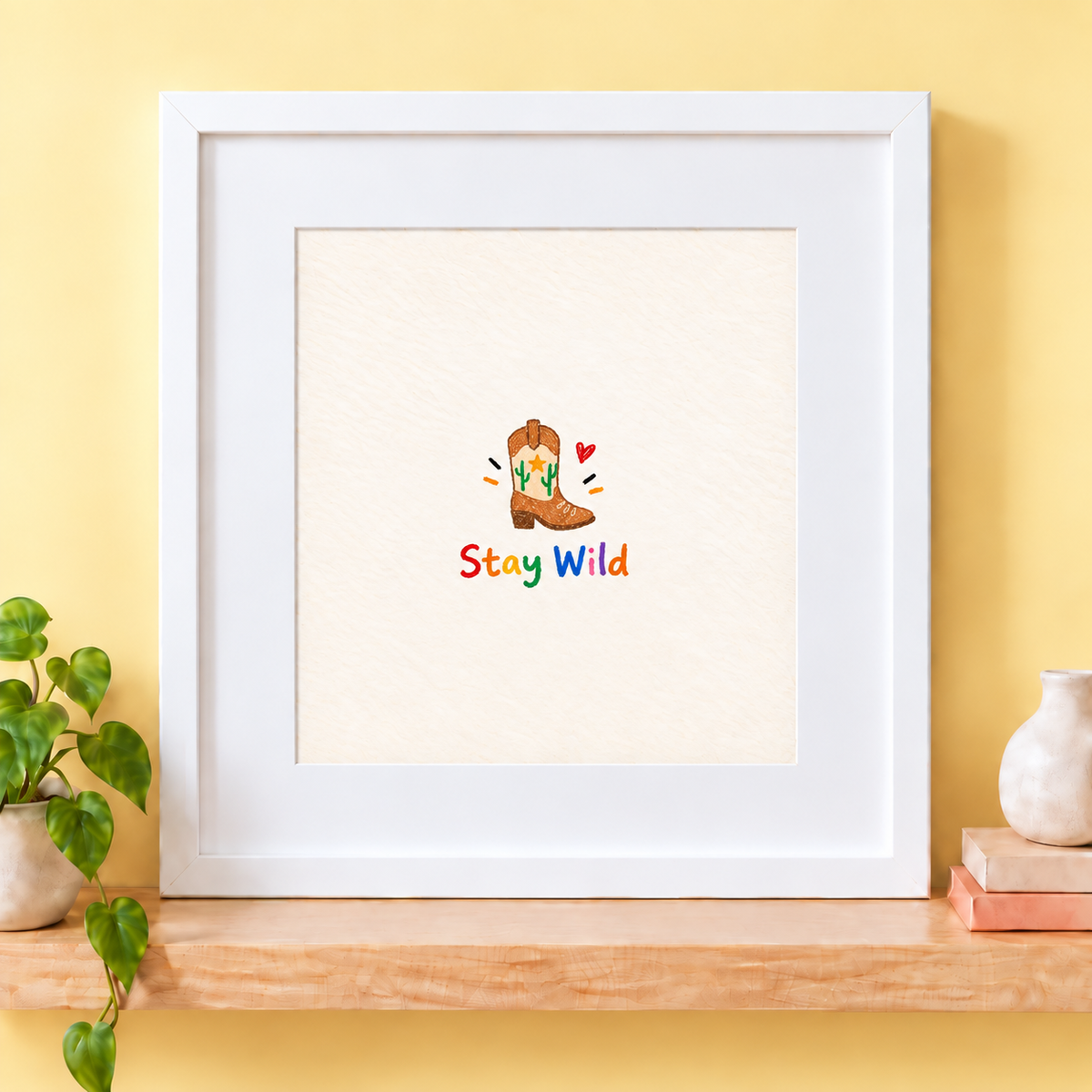 Stay Wild Print