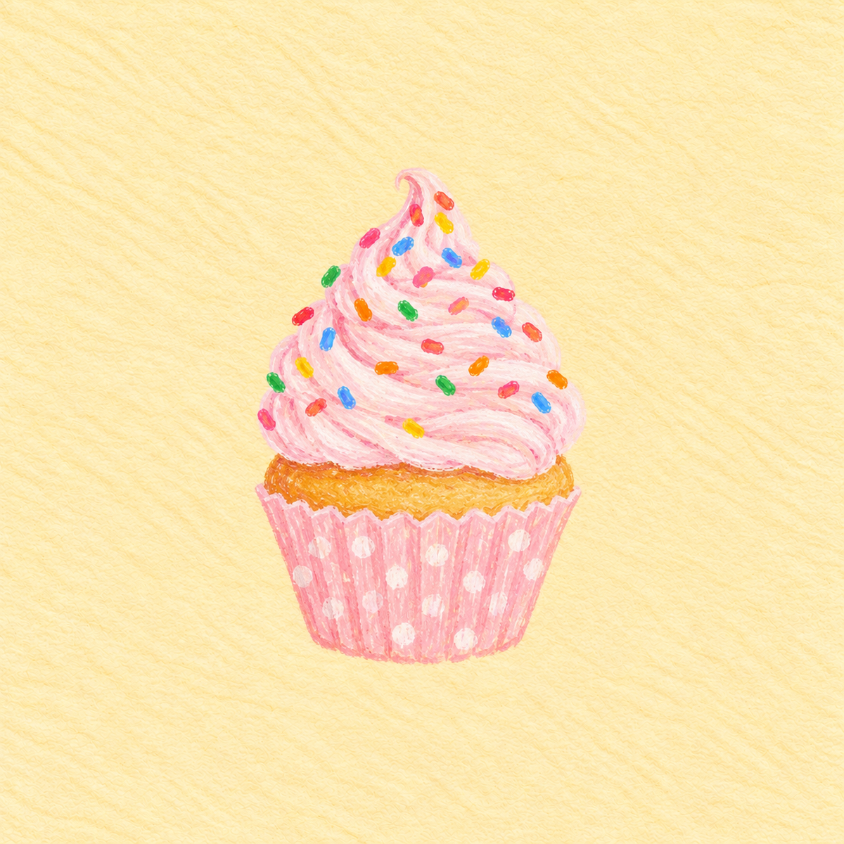 Strawberry Swirl Print