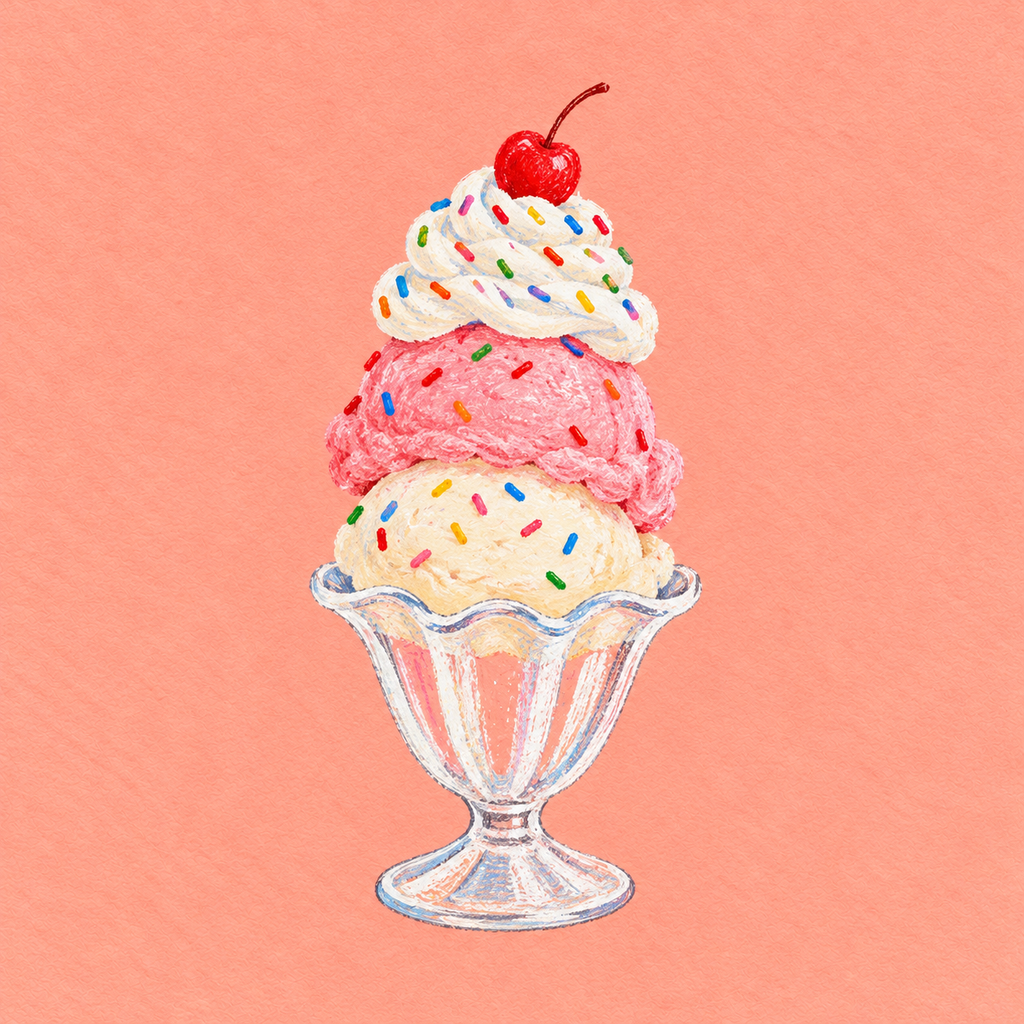 Sundae Funday Print