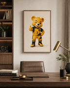 Toby Topbins Print