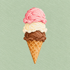 Triple Scoop Print