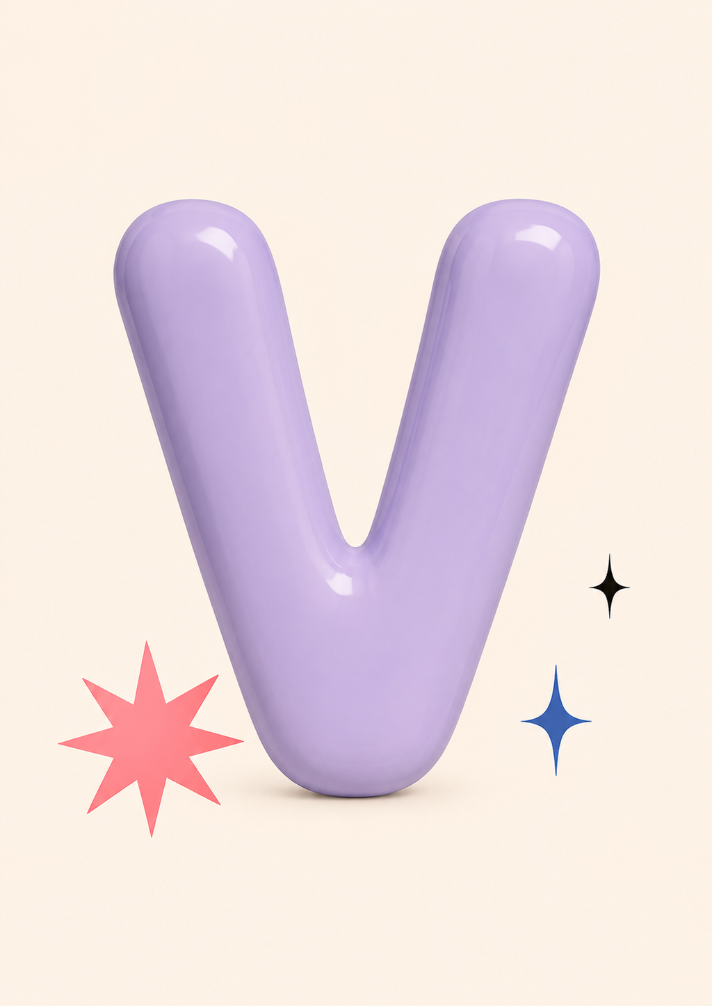 Violet Print