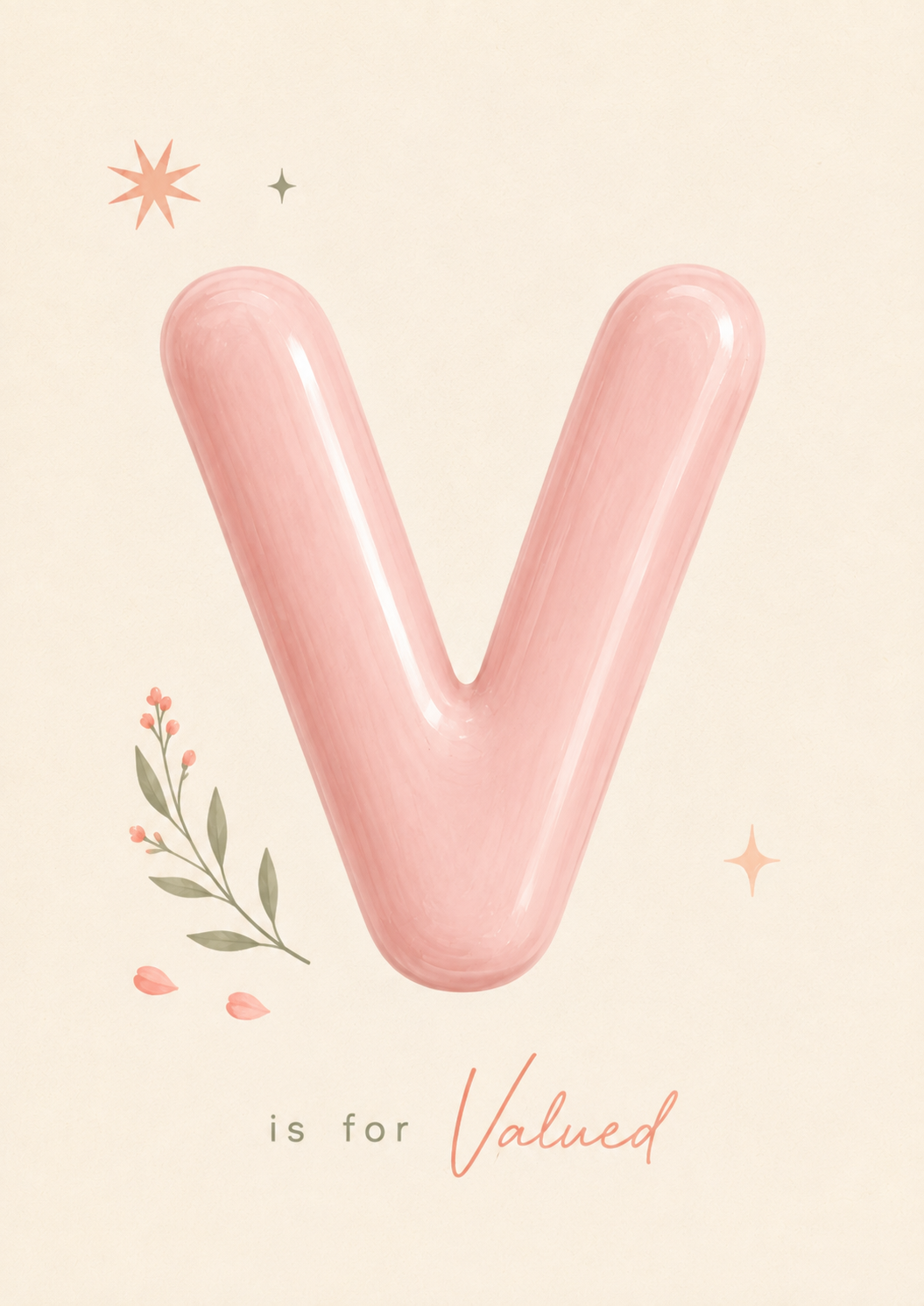 V is for Valued Print