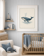 Whale Print