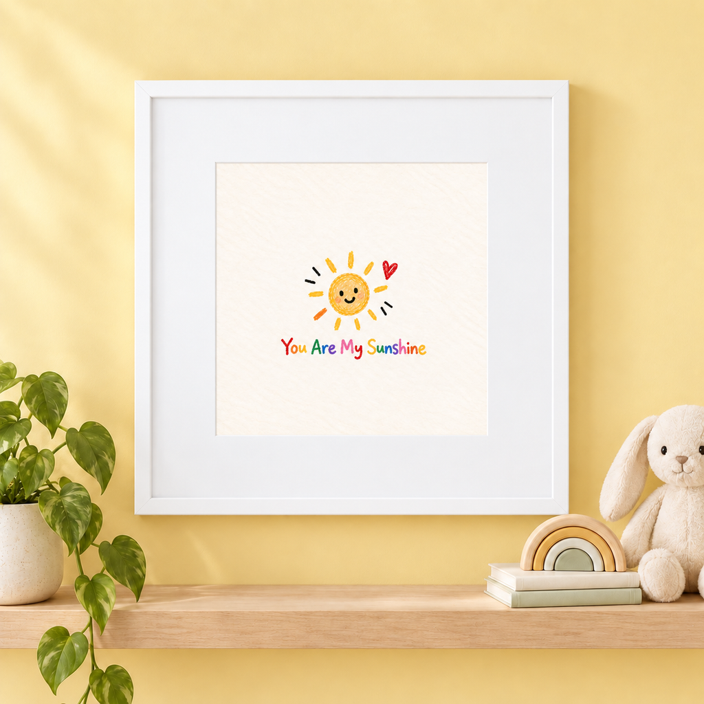 You Are My Sunshine Print