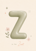 Z is for Zest Print