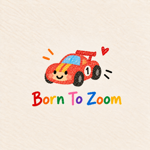 Born to Zoom Print