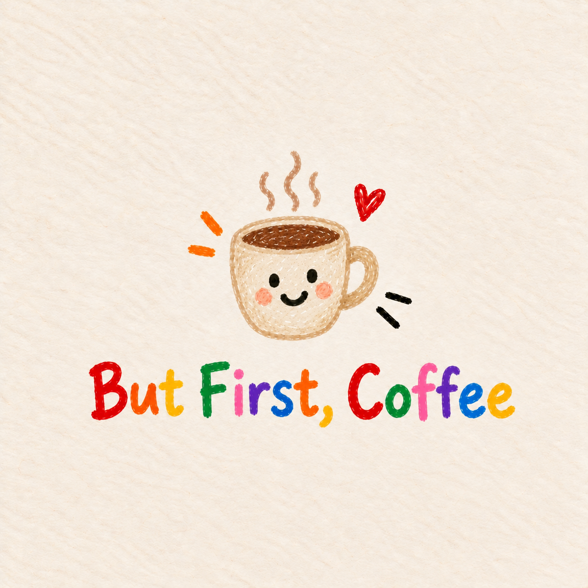 But First Coffee Print