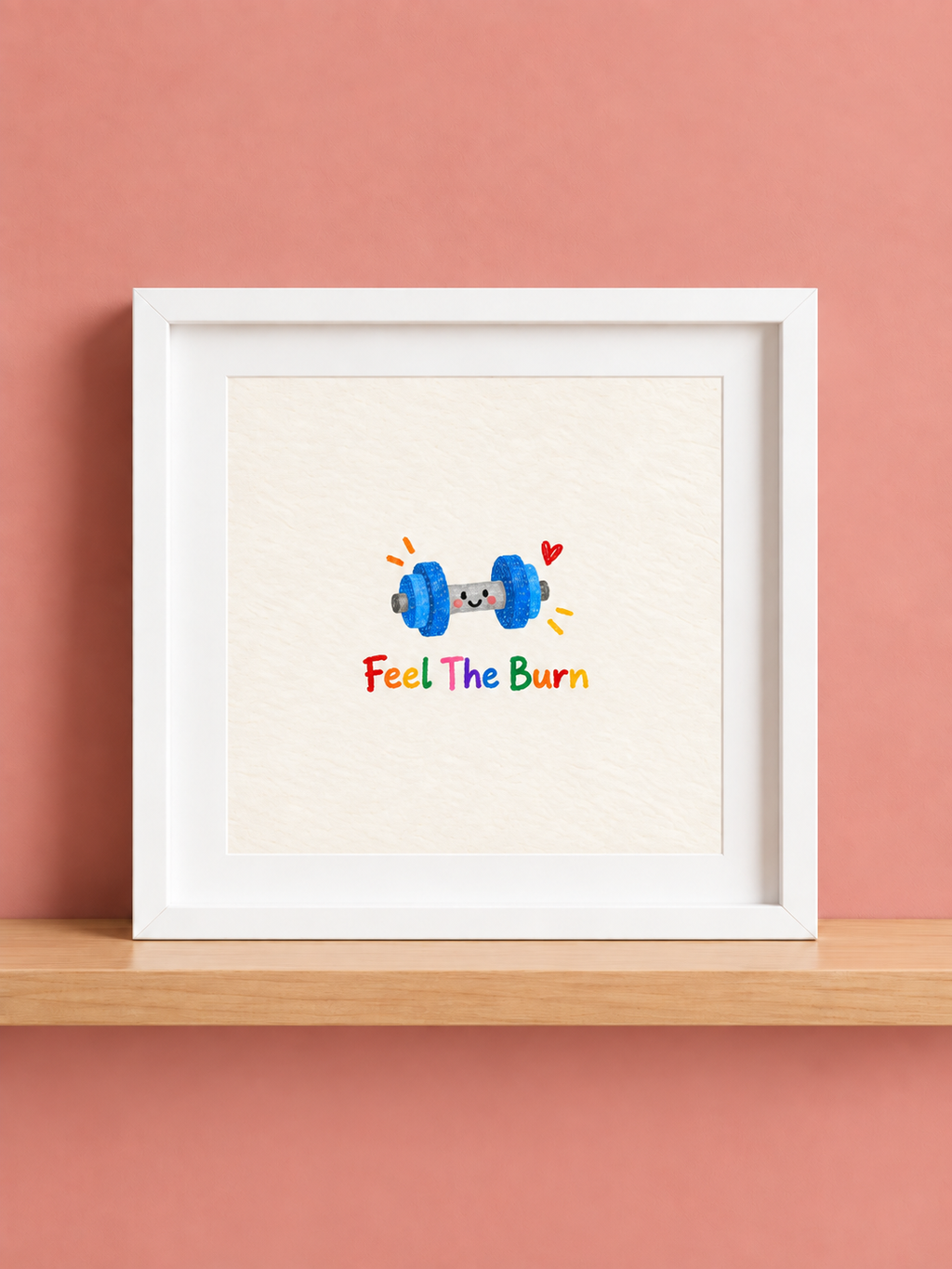 Feel the Burn Print