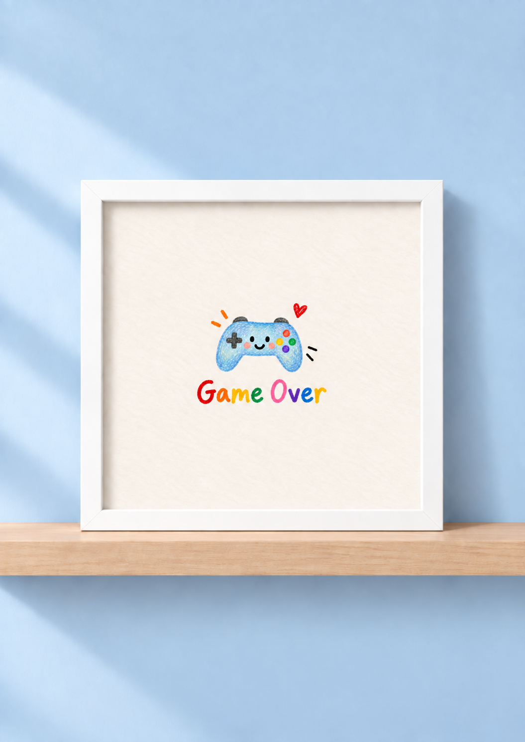 Game Over Print