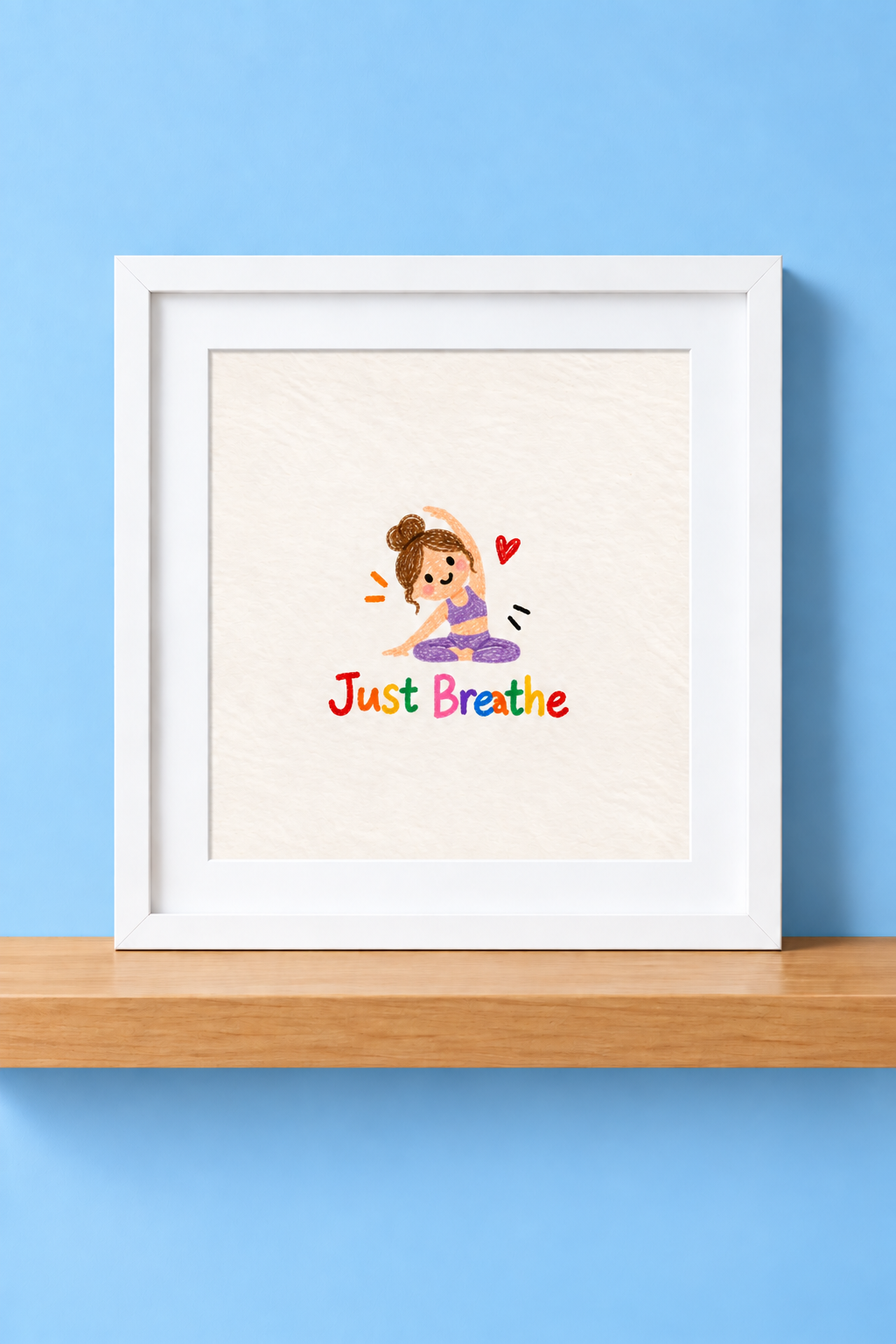 Just Breathe Print