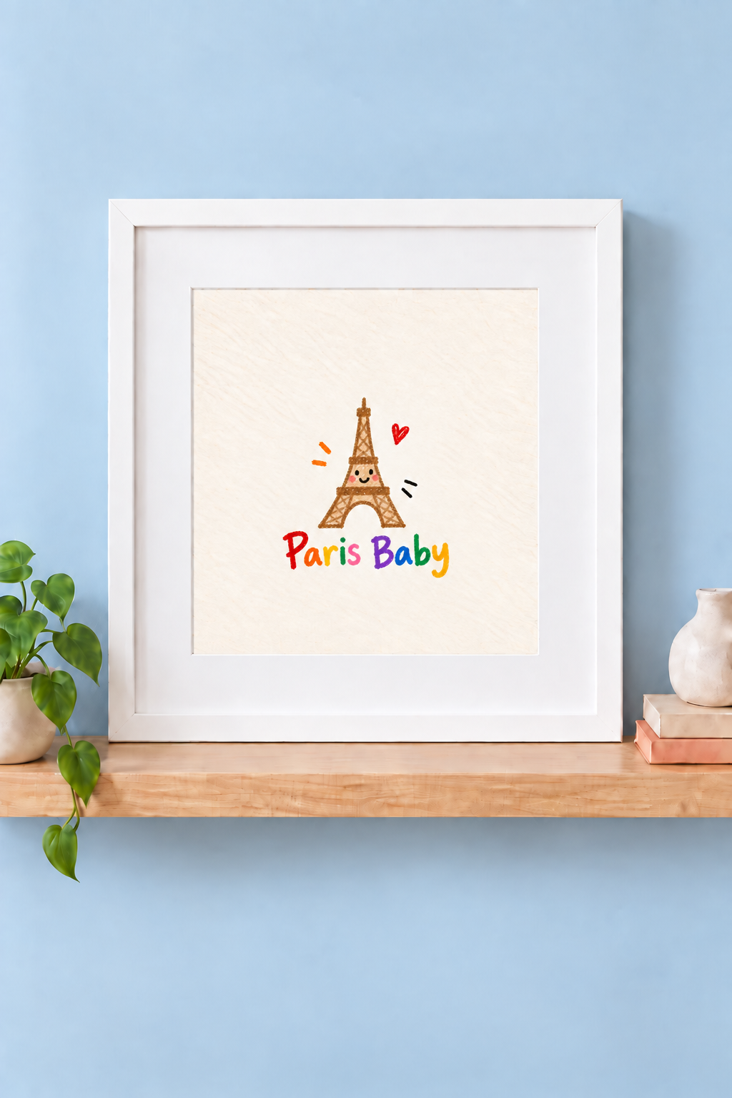 Paris Baby Print