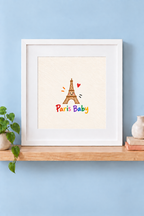 Paris Baby Print