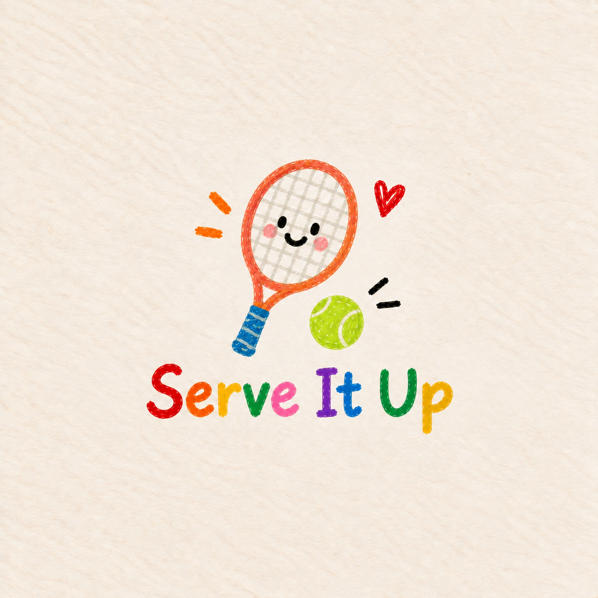 Serve it Up Print