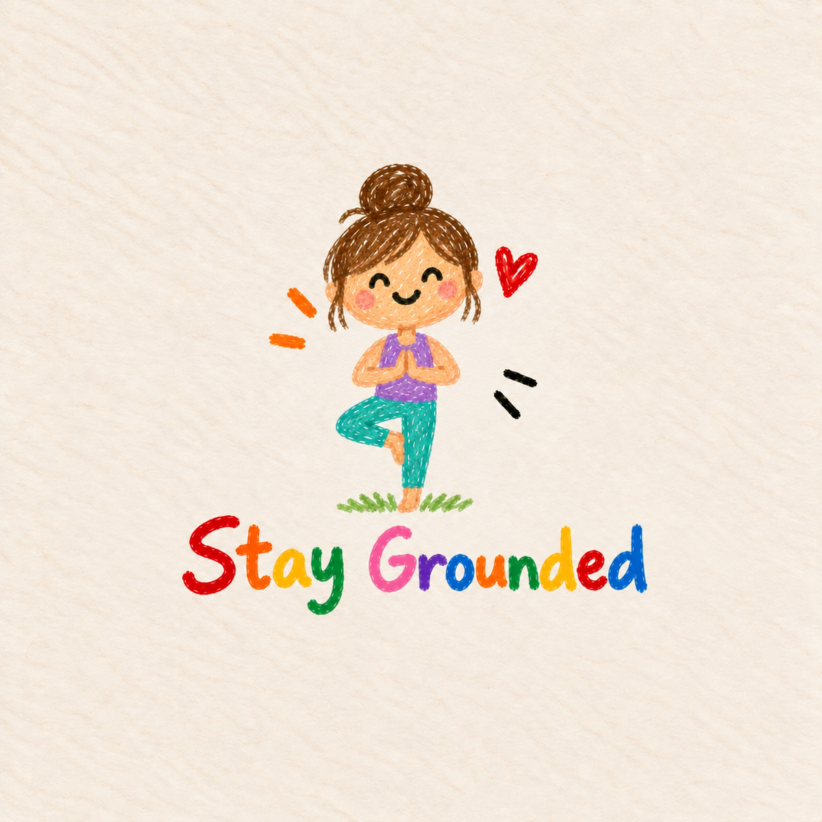 Stay Grounded Print